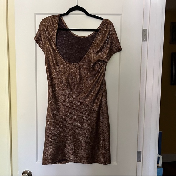 Free People Moonage Daydream Boho Bodycon Festival Dress - Picture 6 of 9